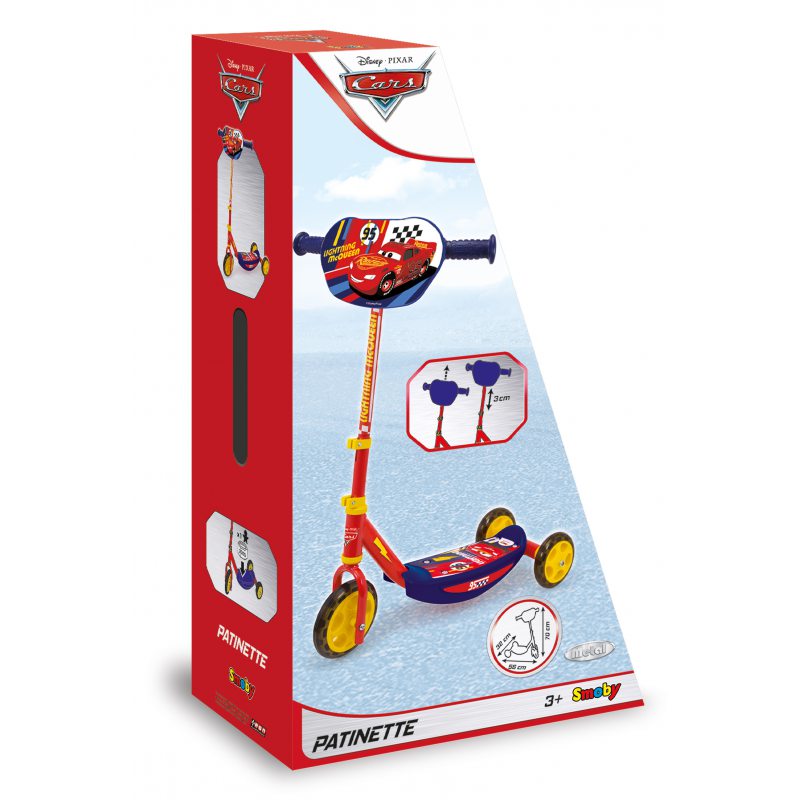 Buy Smoby Cars 3 Wheel Scooter | Yallatoys.com