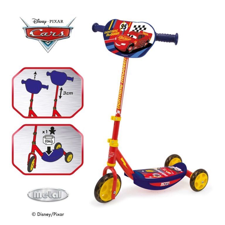 Buy Smoby Cars 3 Wheel Scooter | Yallatoys.com