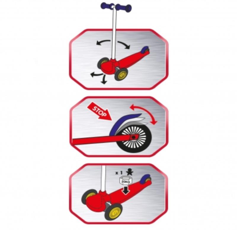 Buy Smoby Spidey 3W Twist Scooter | Yallatoys.com