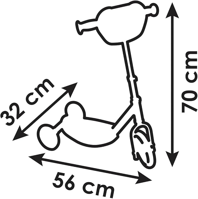 Buy Smoby Gabby 3 Wheel Scooter | Yallatoys.com