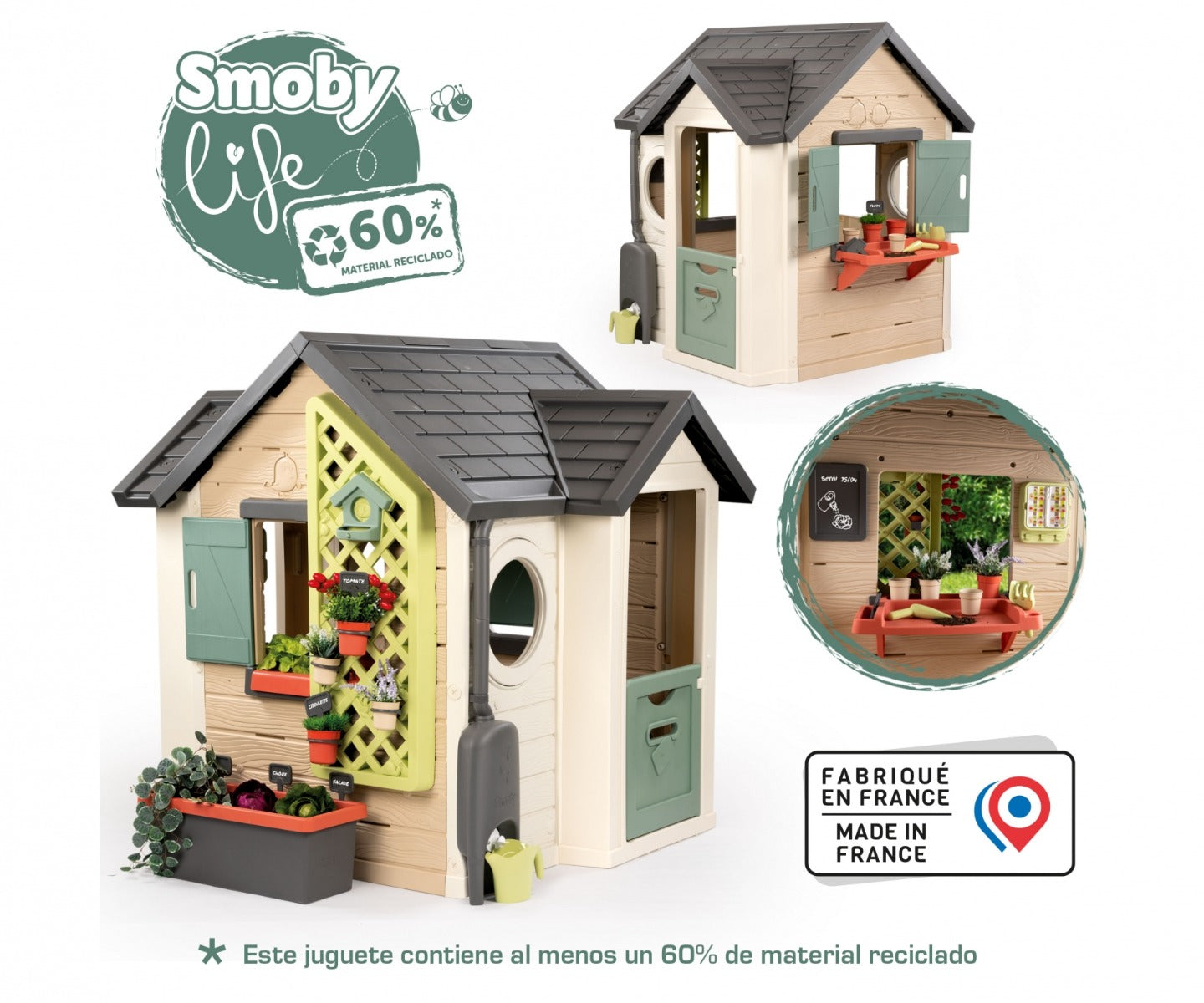 Buy Smoby Life Garden House | Yallatoys.com