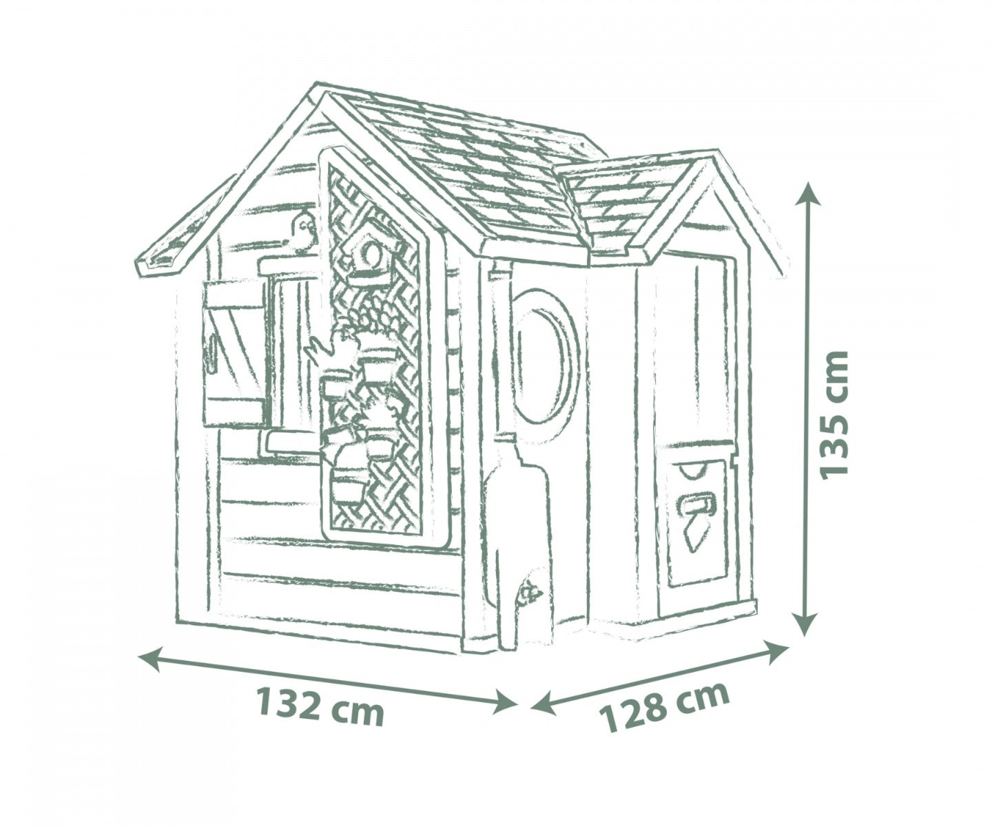 Buy Smoby Life Garden House | Yallatoys.com