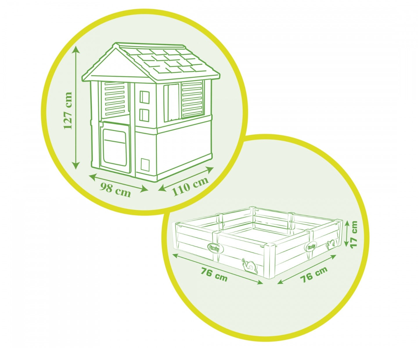 Buy Smoby Square Outdoor Playhouse | Yallatoys.com