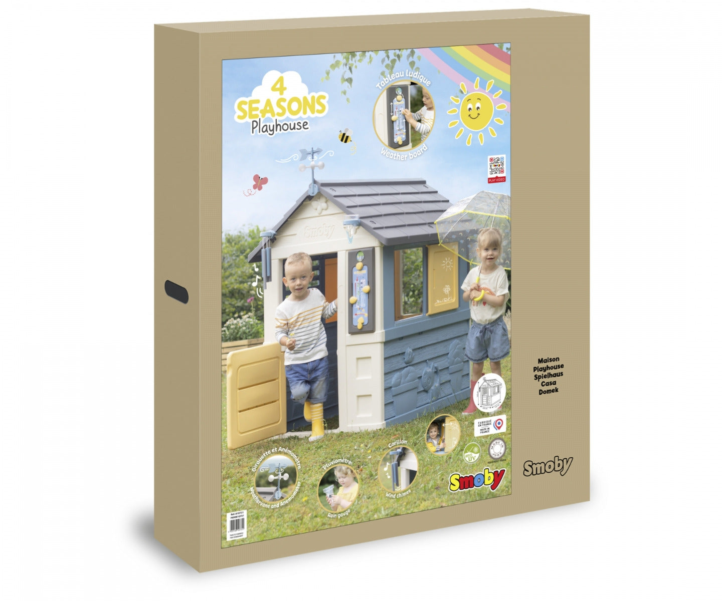 Buy Smoby 4 Seasons Playhouse | Yallatoys.com