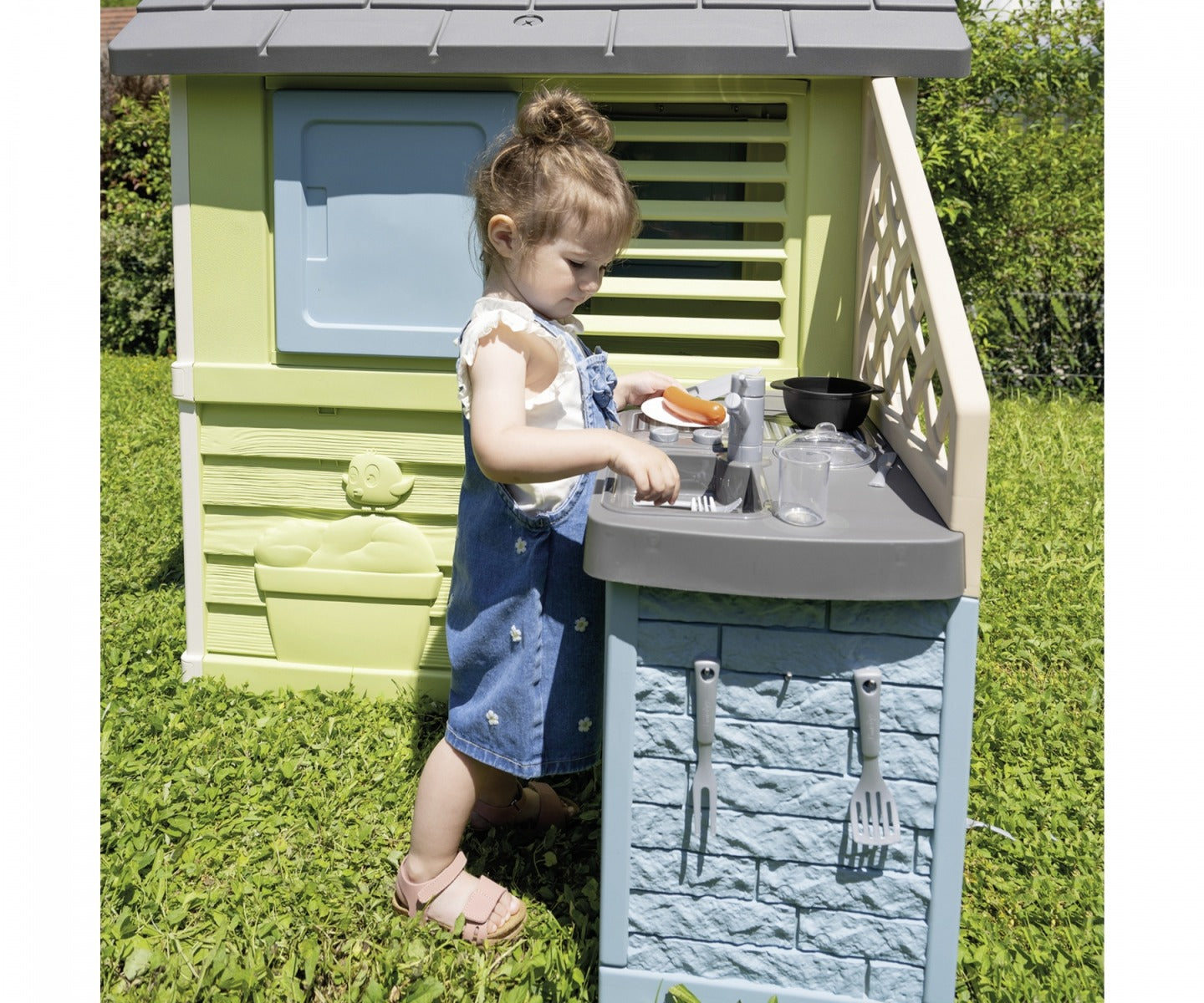 Buy Smoby Life Pretty Playhouse With Kitchen | Yallatoys.com