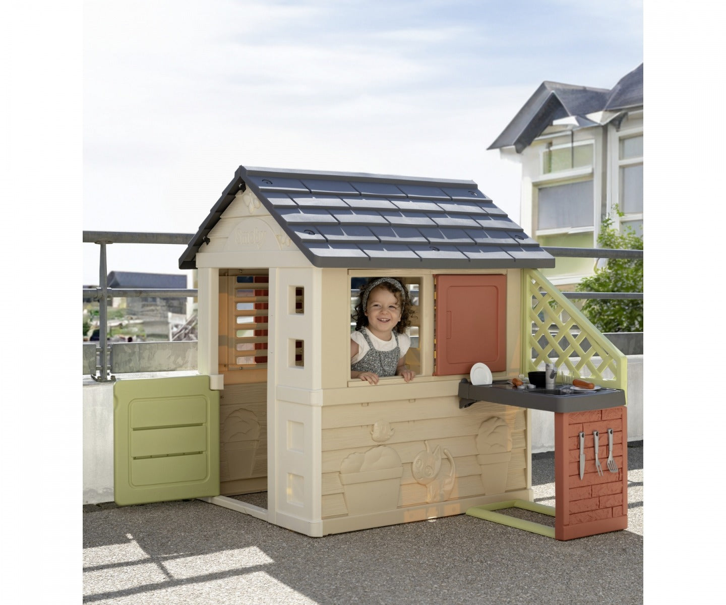 Buy Smoby Life Nature Playhouse And Kitchen | Yallatoys.com