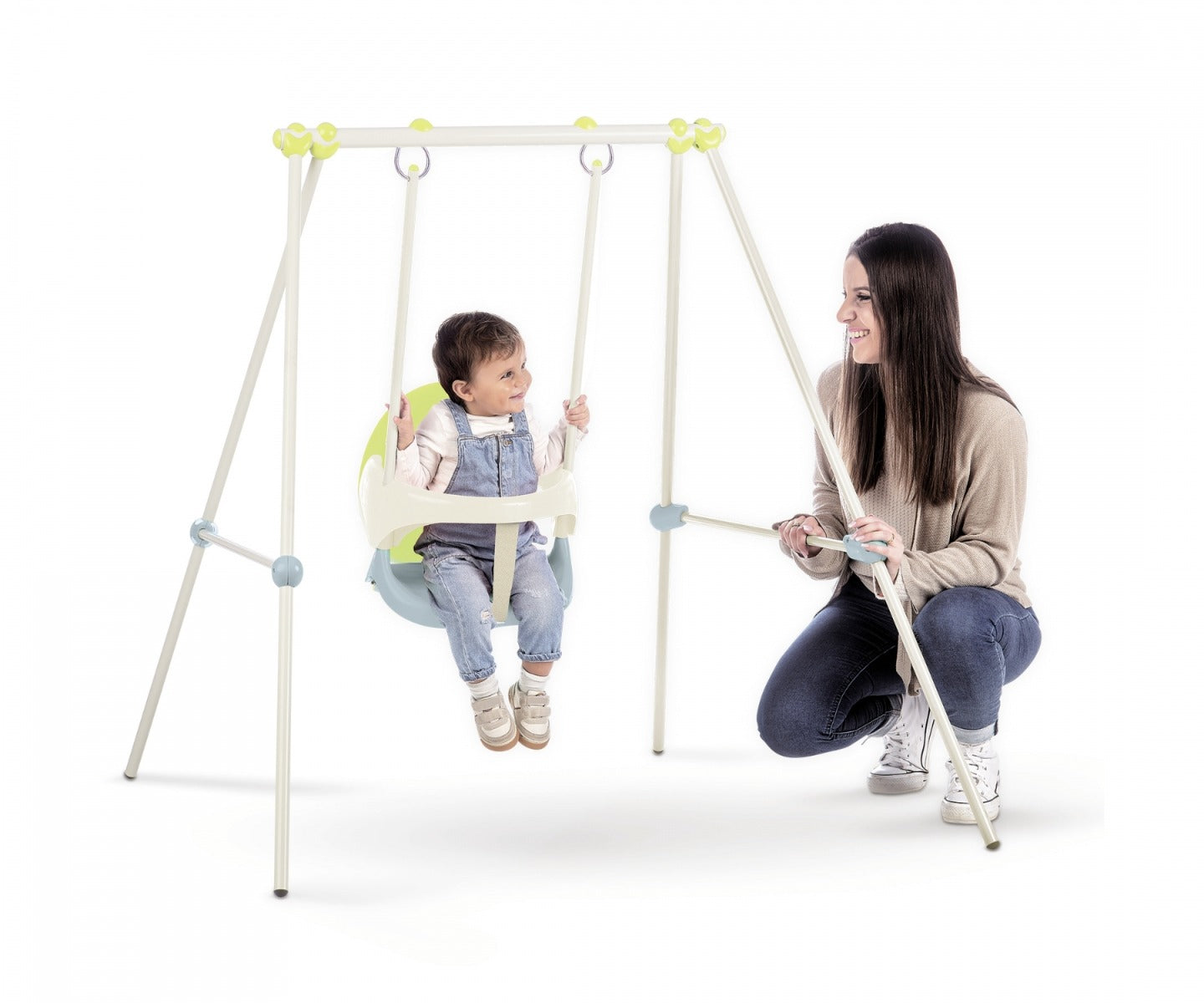 Buy Smoby Life Metal Baby Swing | Yallatoys.com