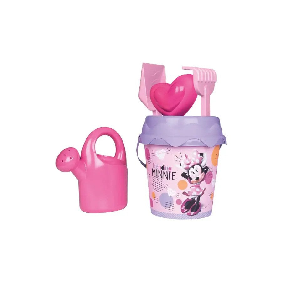 Buy Smoby Minnie Sand Bucket Set With Watering Can | Yallatoys.com