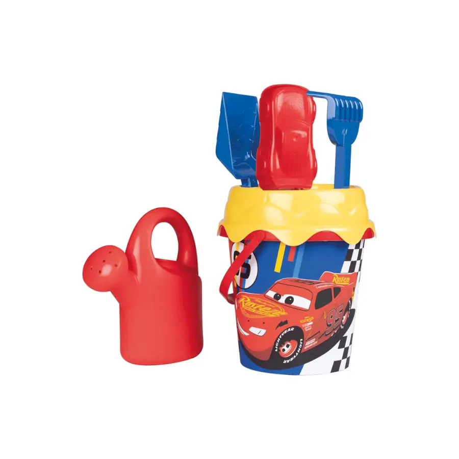 Buy Smoby Cars Sand Bucket Set With Watering Can | Yallatoys.com