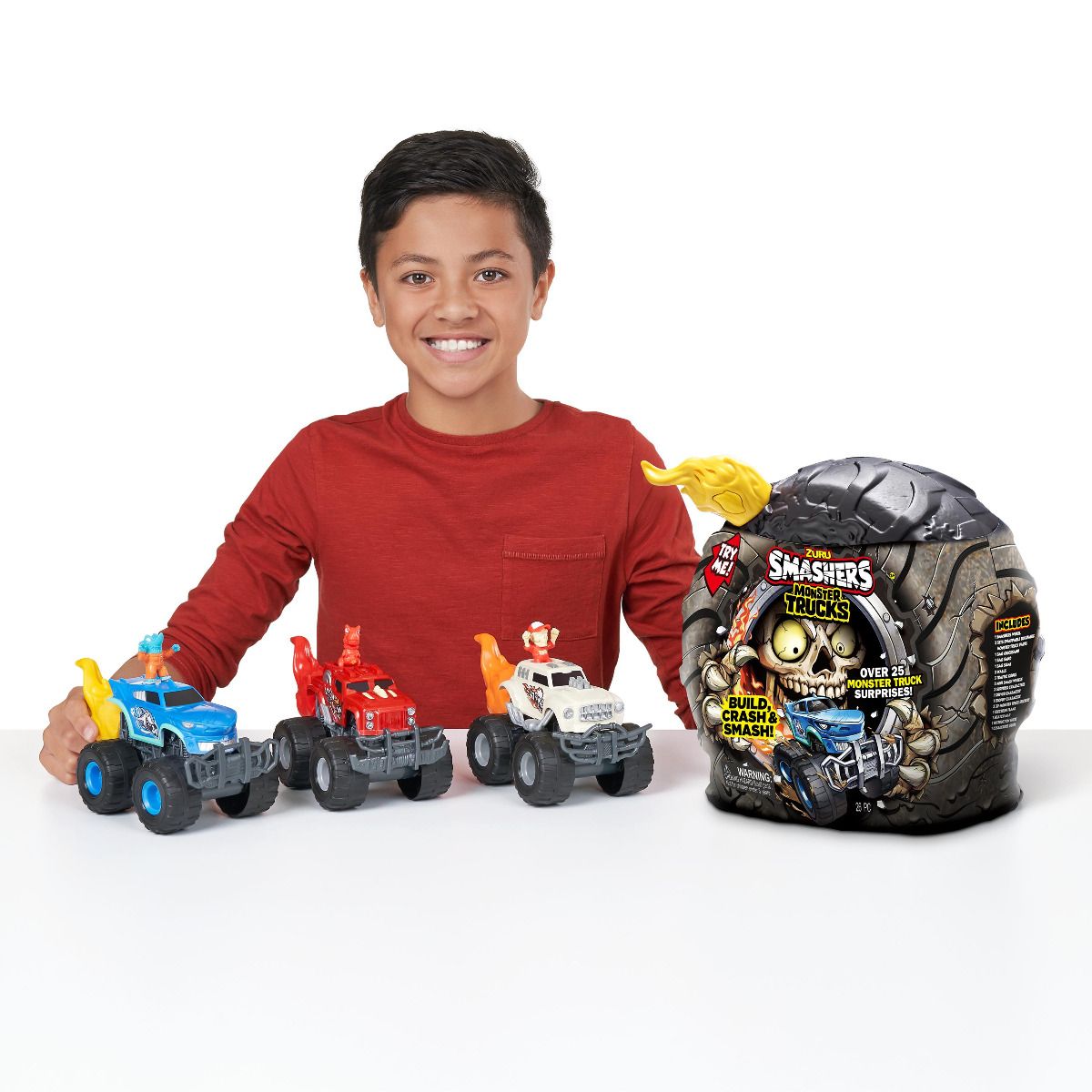 Buy Smashers Monster Truck Surprise Series 1 Playset (Sold Separately Subject to Availability) | Yallatoys.com
