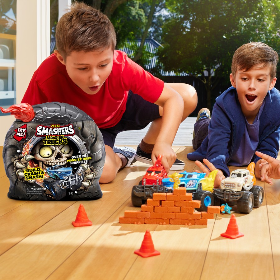 Buy Smashers Monster Truck Surprise Series 1 Playset (Sold Separately Subject to Availability) | Yallatoys.com