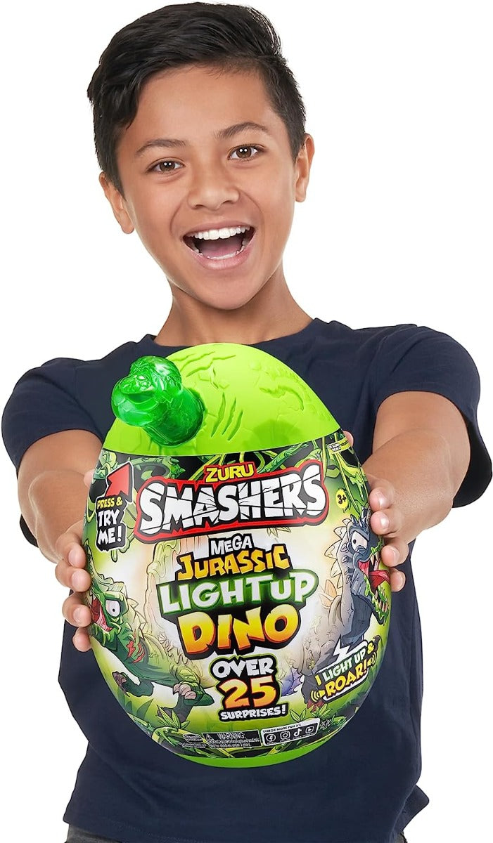 Buy Smashers Jurassic Series 1 Light Up Dino Mega Mystery Egg (Sold Separately Subject to Availability) | Yallatoys.com