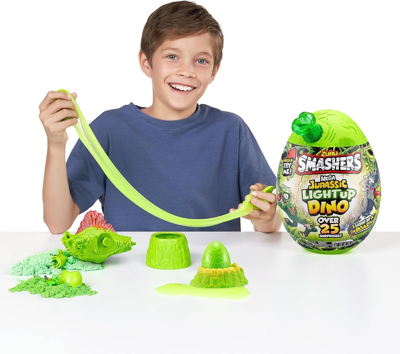 Buy Smashers Jurassic Series 1 Light Up Dino Mega Mystery Egg (Sold Separately Subject to Availability) | Yallatoys.com