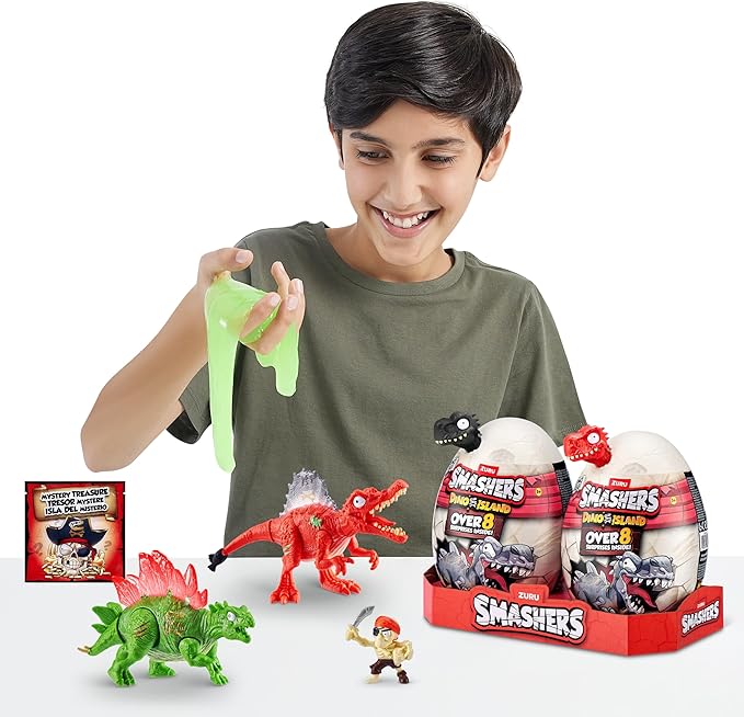 Buy Smashers Mini Dino Combo Pack with 8 Surprises (Sold Separately Subjected to Availability) | Yallatoys.com