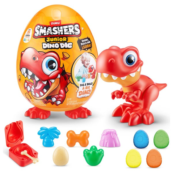 Buy Smashers Junior Dino Dig Large Egg Series 1 (Sold Separately Subject to Availability) | Yallatoys.com