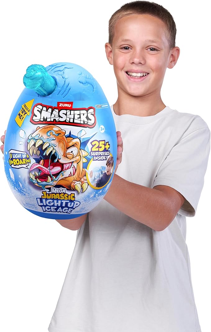 Buy Smashers Mega Jurassic Light Up Ice Age Spinosaurus | Yallatoys.com