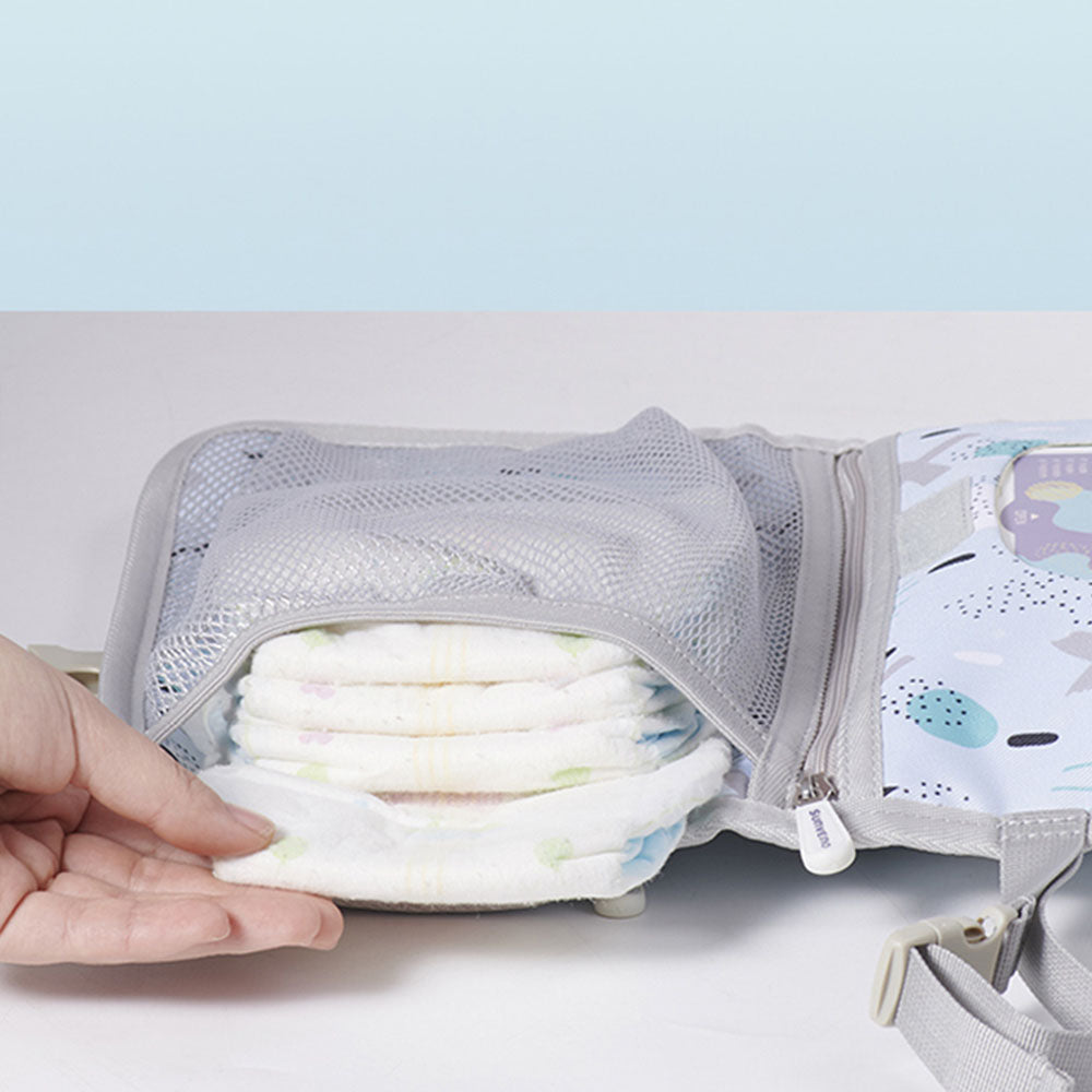 Sunveno Diaper Changing Pad Clutch Kit - Blue Sunveno Yallatoys