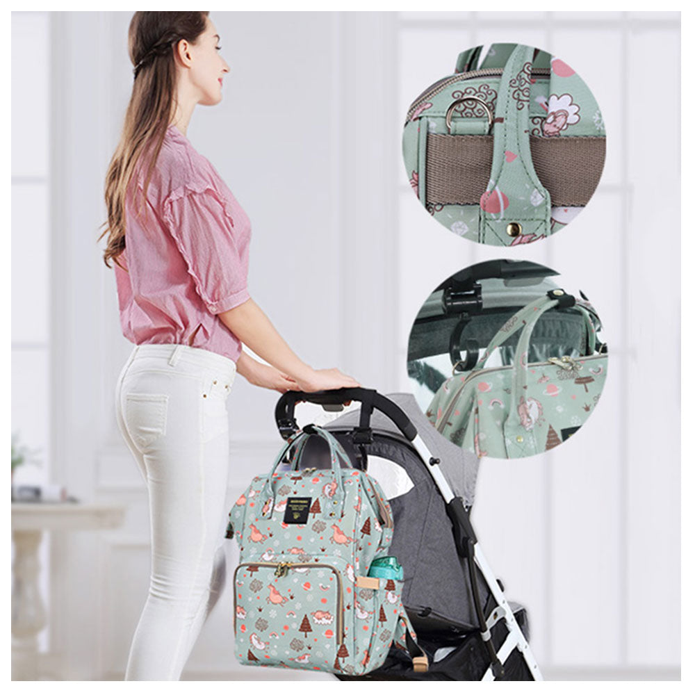 Sunveno Diaper Bags - Green Dream Sky Sunveno Yallatoys