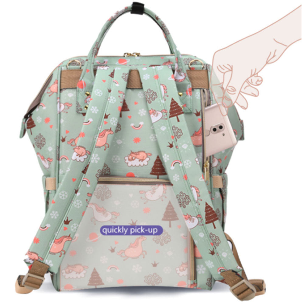 Sunveno Diaper Bags - Green Dream Sky Sunveno Yallatoys