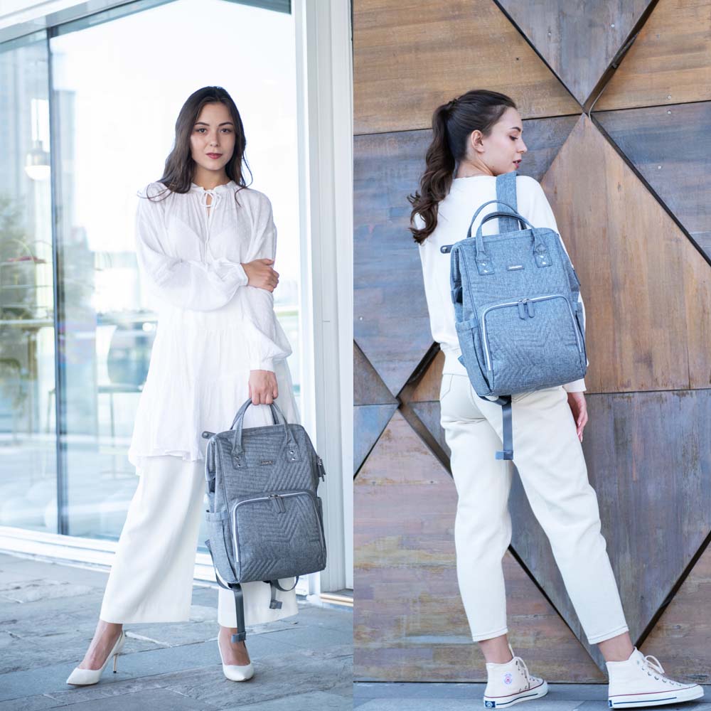 Sunveno Diaper Bag - Nova Grey Sunveno Yallatoys