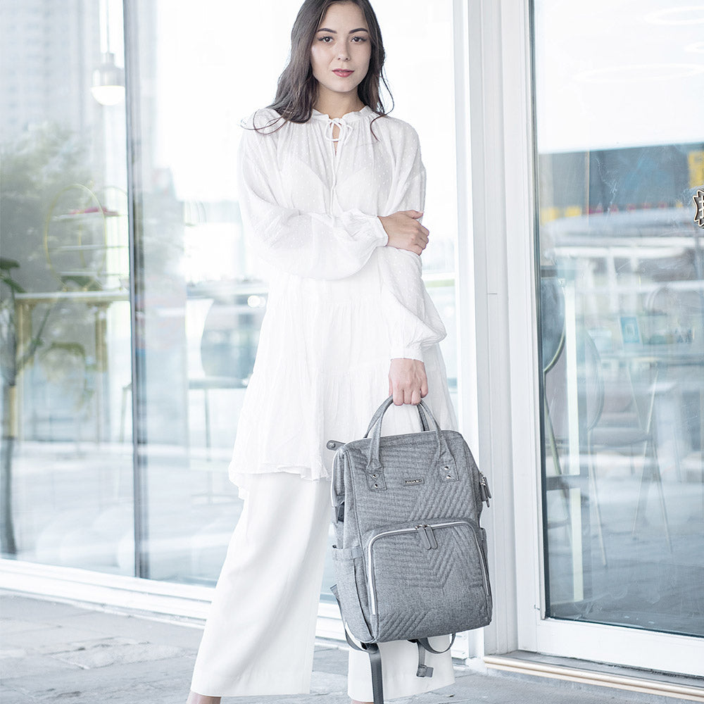 Sunveno Diaper Bag - Nova Grey Sunveno Yallatoys