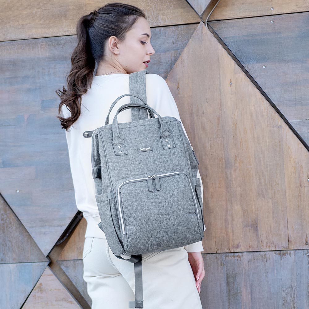 Sunveno Diaper Bag - Nova Grey Sunveno Yallatoys