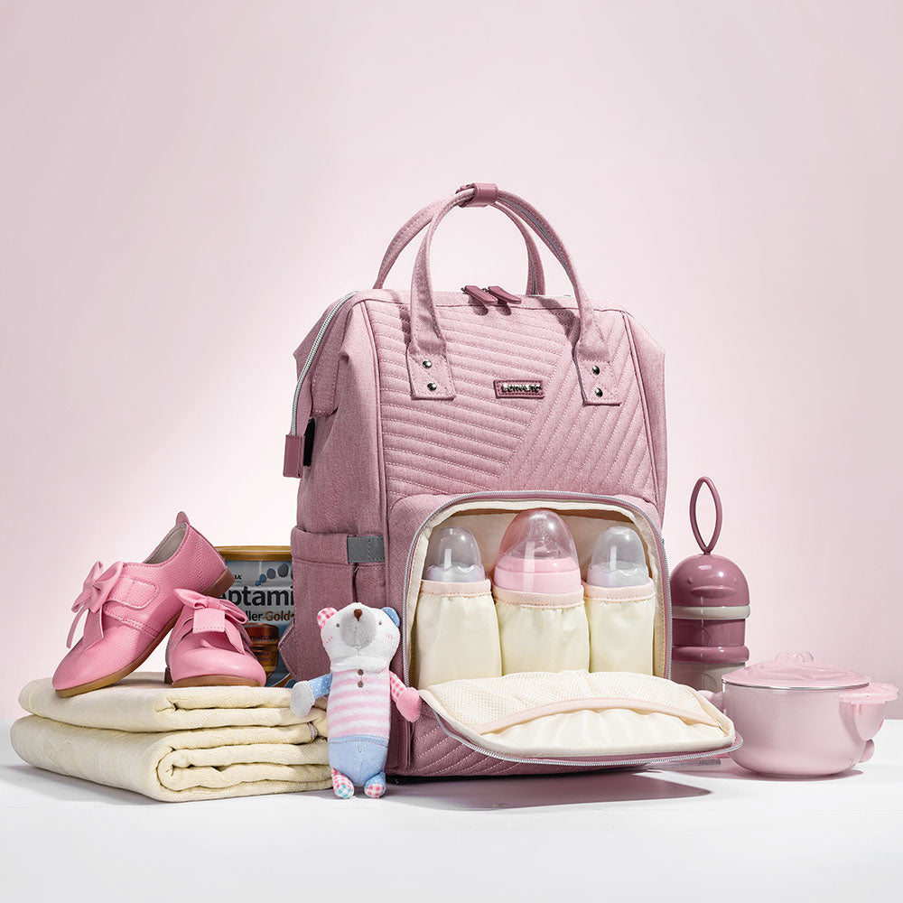 Sunveno Diaper Bag - Nova Pink Sunveno Yallatoys