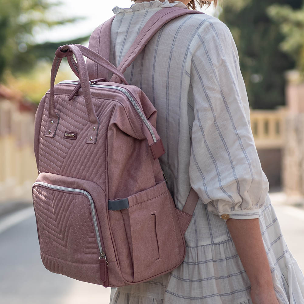Sunveno Diaper Bag - Nova Pink Sunveno Yallatoys
