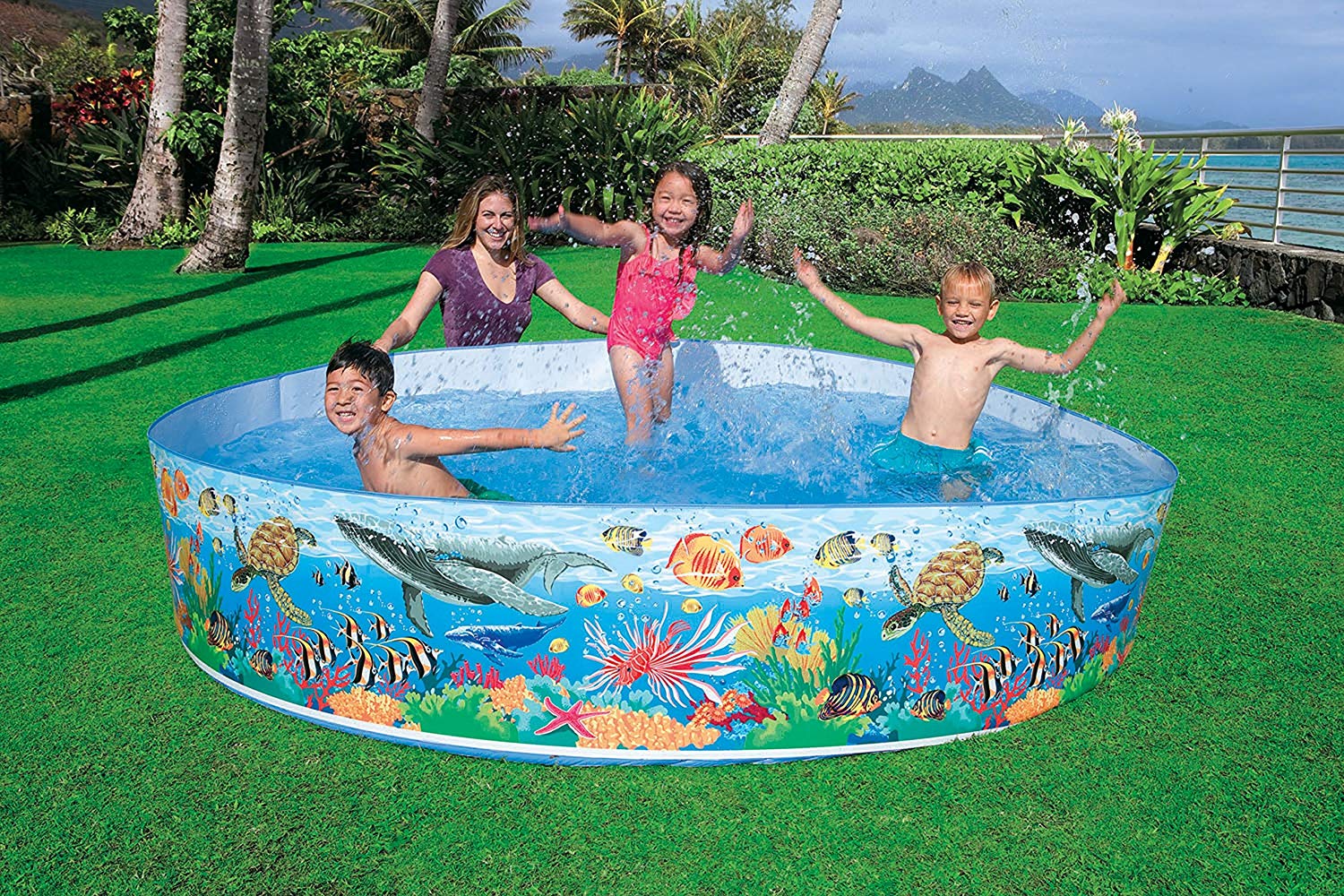 snap set kids swimming pool Intex