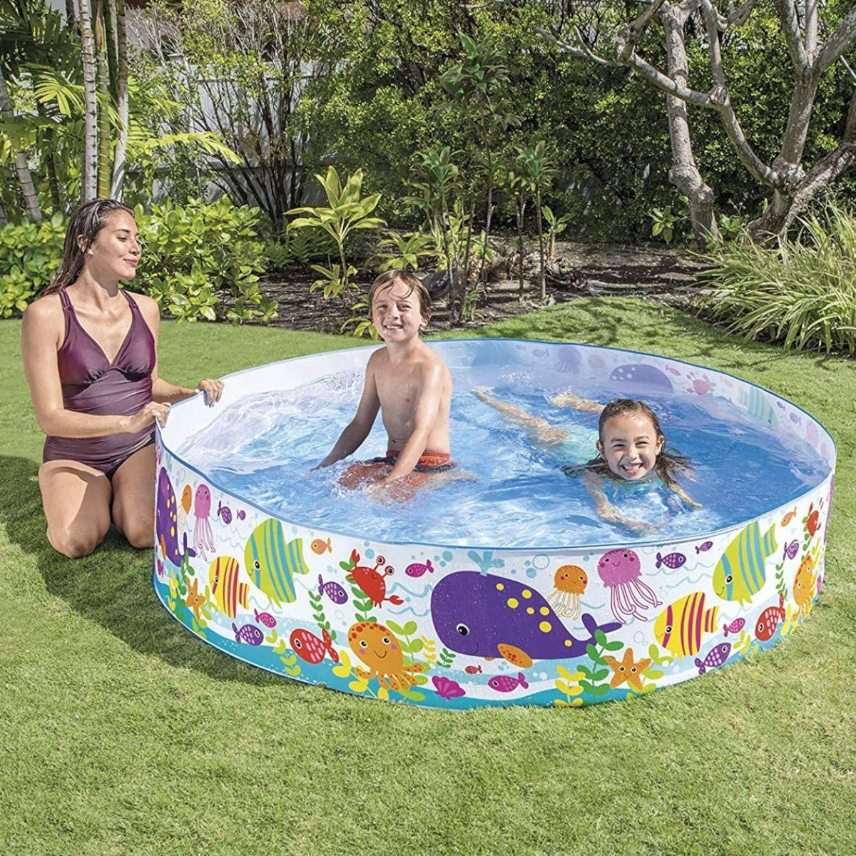 snapset kids swimming pool Intex