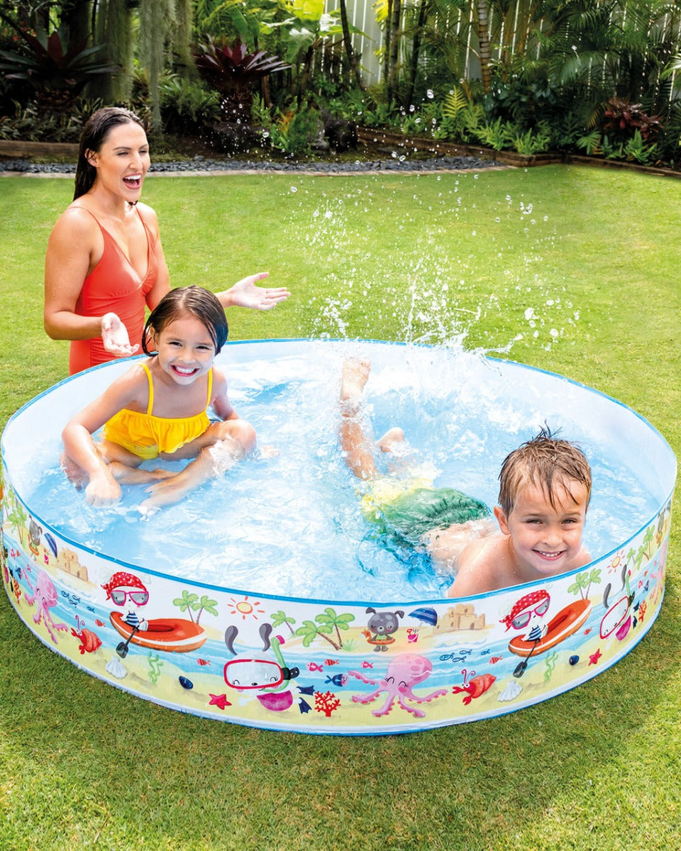 snapset outdoor swimming pool Intex