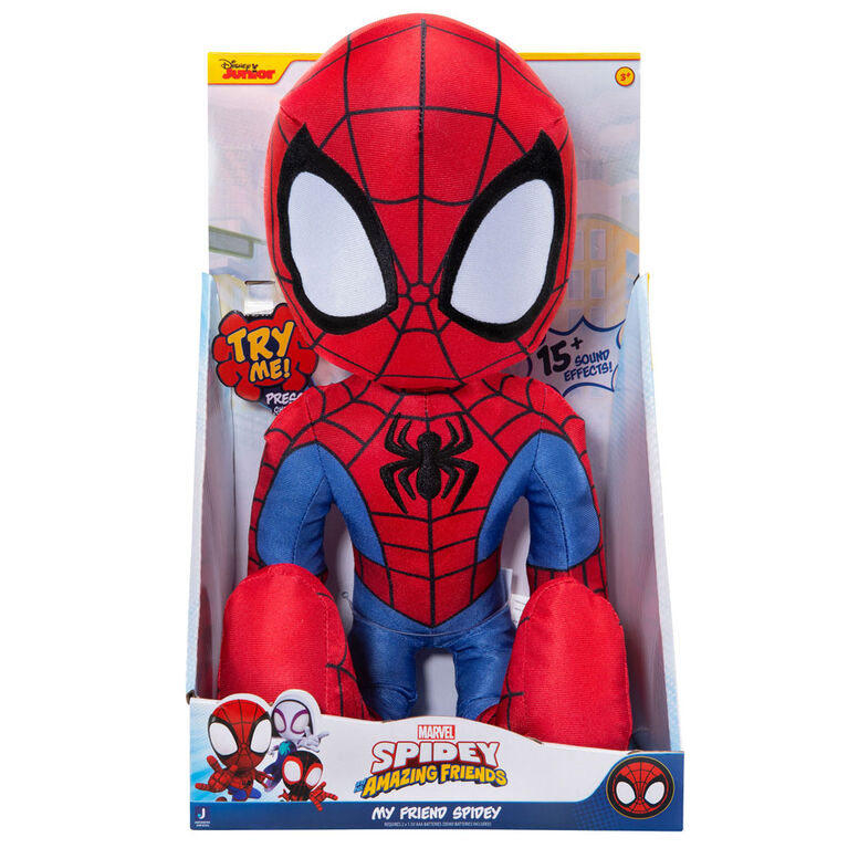 Buy Spider Man and Friends Feature Plush My Friend Spidey | Yallatoys.com