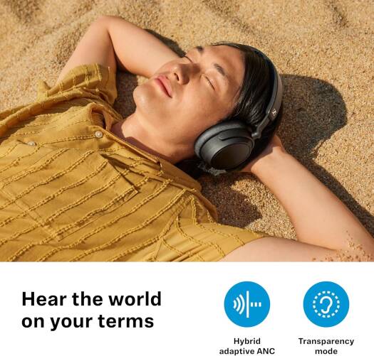 Buy Sennheiser Accentum Plus Wireless Bluetooth Headset Black | Yallatoys.com