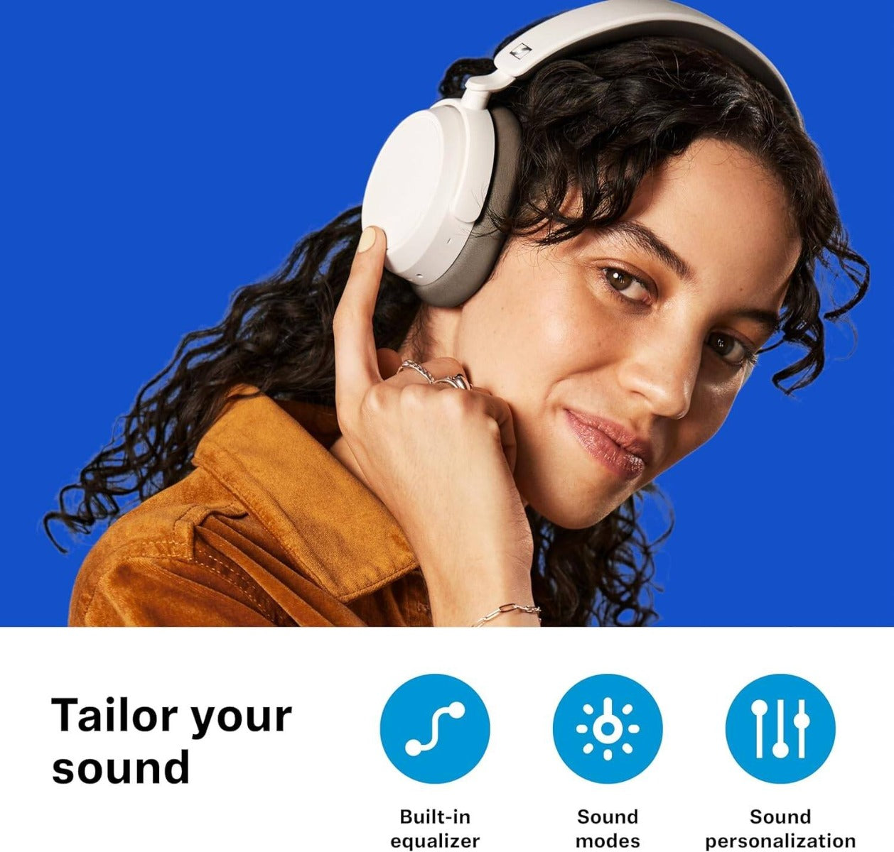 Buy Sennheiser Accentum Plus Wireless Bluetooth Headset White | Yallatoys.com