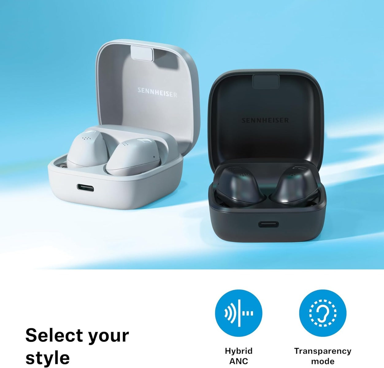Buy Sennheiser Accentum True Wireless Earbus White | Yallatoys.com