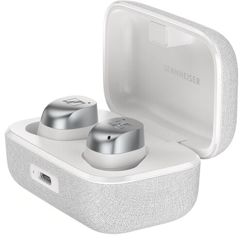 Buy Sennheiser Momentum True Wireless 4 Noise Canceling Earbuds White Silver | Yallatoys.com