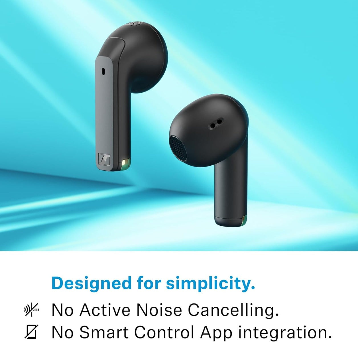 Buy Sennheiser Accentum Open Wireless Earbuds Black | Yallatoys.com