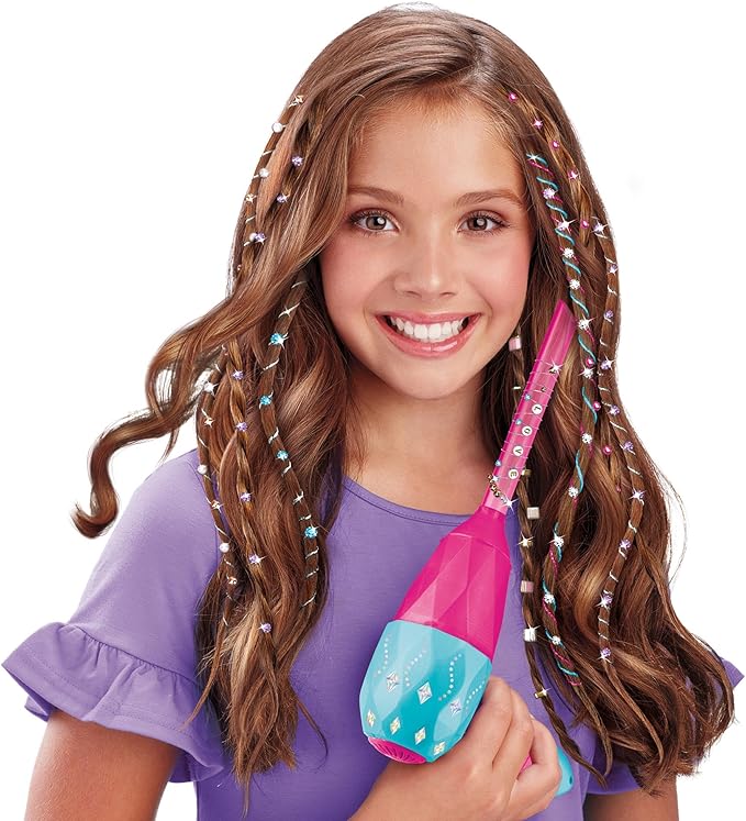 Buy Shimmer N Sparkle Real Sparkling Gem Air Styler Create beaded gem threads | Yallatoys.com