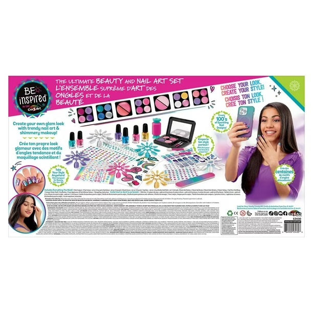 Buy Shimmer N Sparkle Ultimate Beauty & Nail Art Set | Yallatoys.com