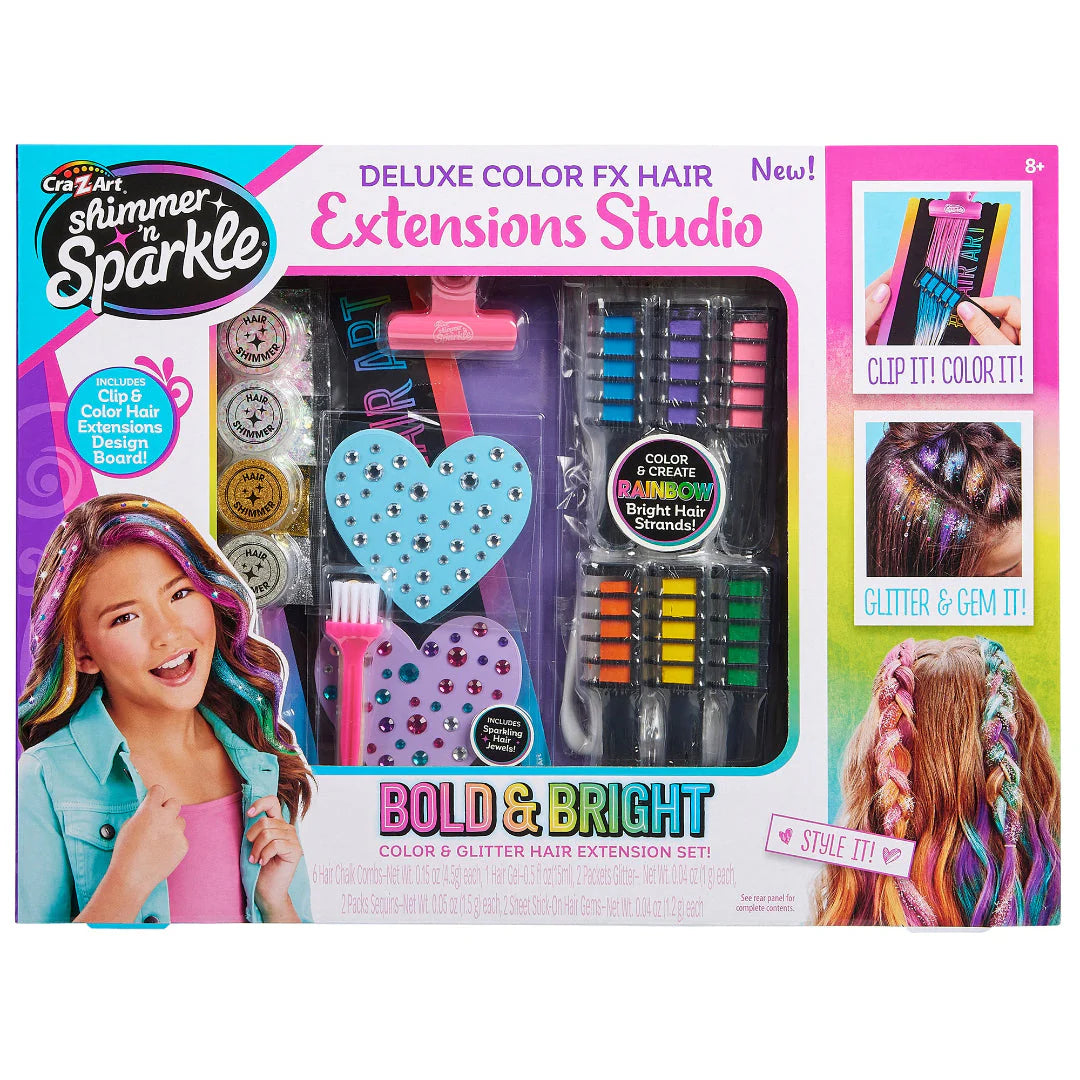 Buy Shimmer N Sparkle FX Hair Extensions Value Set | Yallatoys.com