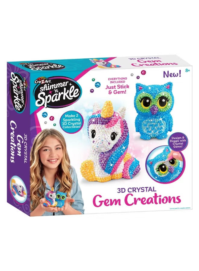 Buy Shimmer N Sparkle 3D Crystal Gem Creations | Yallatoys.com