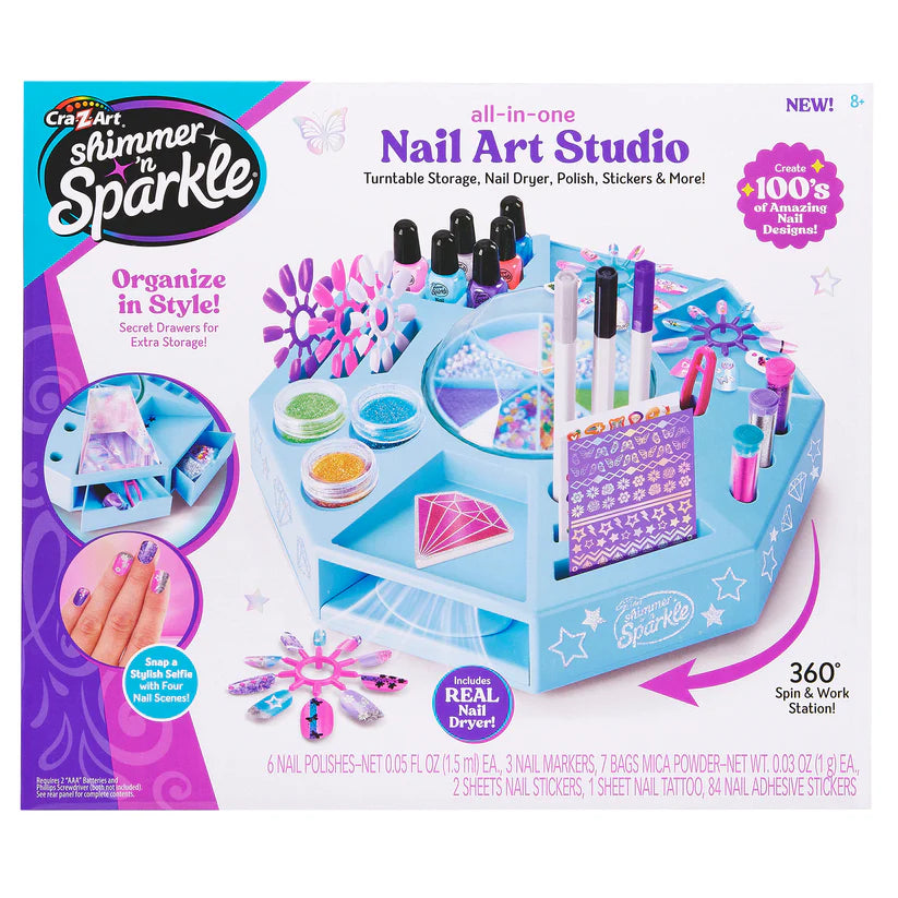 Buy Shimmer N Sparkle Nail Art Studio | Yallatoys.com