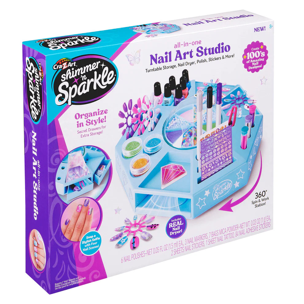 Buy Shimmer N Sparkle Nail Art Studio | Yallatoys.com