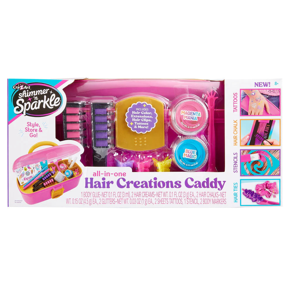 Buy Shimmer N Sparkle 2 in 1 Hair and Body Creations Caddy | Yallatoys.com