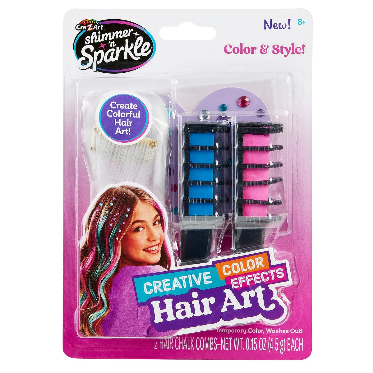 Buy Shimmer N Sparkle Color Effects Hair Art Pegged | Yallatoys.com