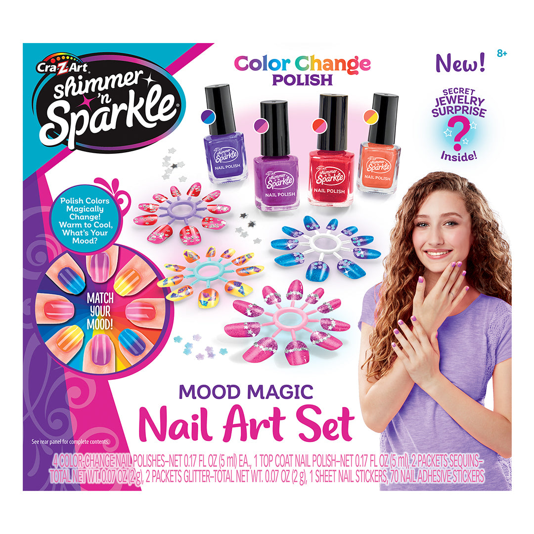 Buy Shimmer N Sparklemood Magic Nails | Yallatoys.com