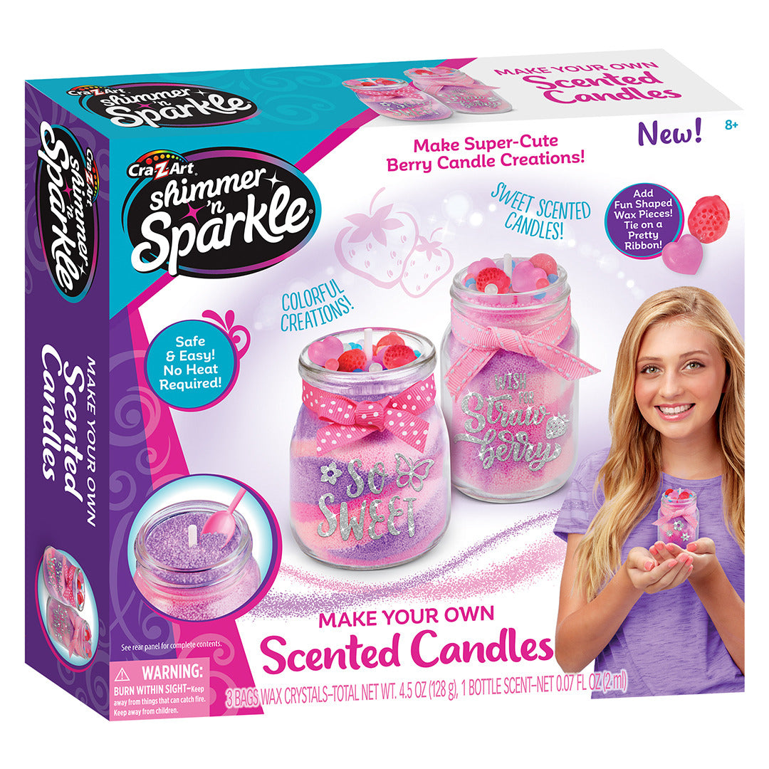 Buy Shimmer N Sparkle Make Your Own Scented Candles (Sold Separately Subject to Availability) | Yallatoys.com