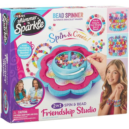 Buy Shimmer N Sparkle 2 In 1 Spin & Bead Friendship Studio | Yallatoys.com