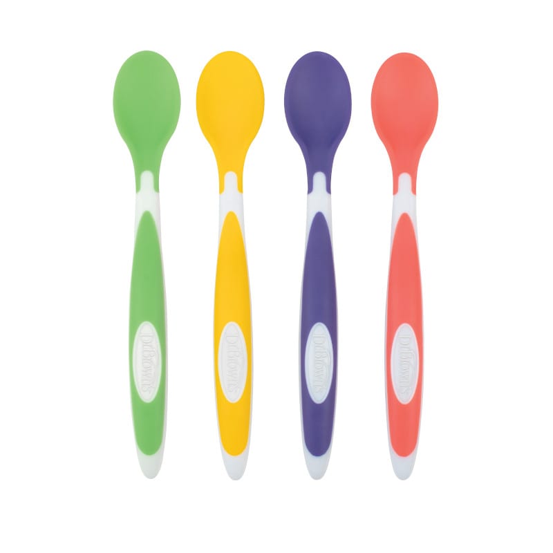 Dr Browns Soft-Tip Spoon  Pack of 4 Dr Browns Yallatoys