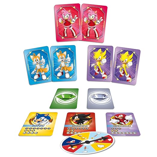 Buy Sonic The Hedgehog 2 in 1 Card Games in A Backpack | Yallatoys.com